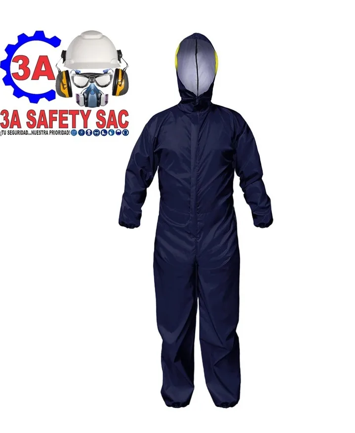 MAMELUCO DRILL AZUL NOCHE TALLA XXXL 3M