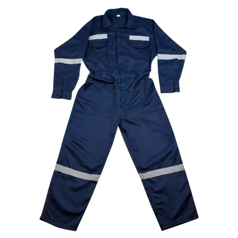 MAMELUCO DRILL TEC AZUL MARINO C/CINTA REFLECTIVA XXXL S/M