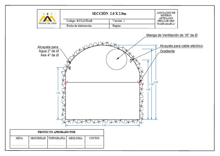MANGA DE VENTILACION DE 16 X 100 MTR OTONIEL"