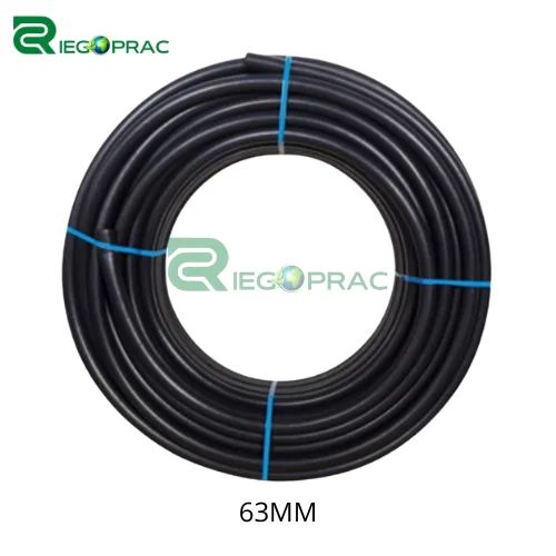 MANGUERA POLIETILENO 2 HDPE 63 MM X 100 METROS CLASE 8 S/M"