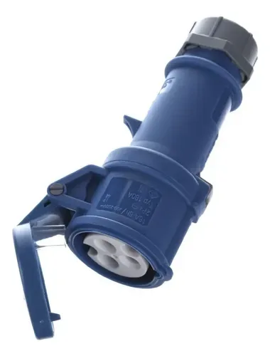 MENEKES HEMBRA BLANCO/AZUL 16AMP MAEBUSA