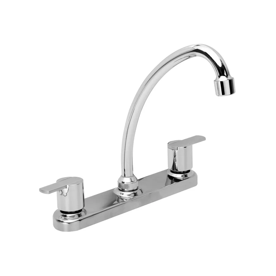 MEZCLADORA D LAVADERO AL MUEBLE C/PICO GIRATORIO DE 5/8 MOD ARUBA CROM ITALGRIF
