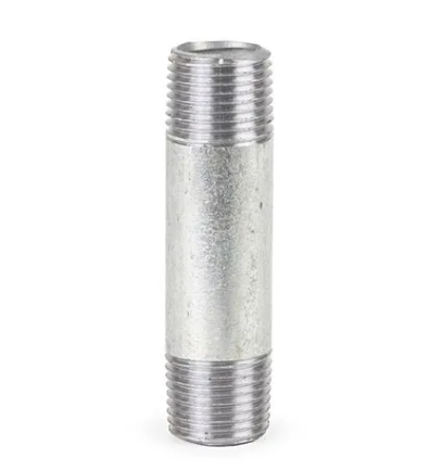 NIPLE DE FIERRO GALVANIZADO 1/2 3 S/M"