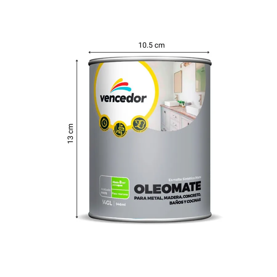 OLEOMATE PASTEL ALABASTRO 1X1 VENCEDOR