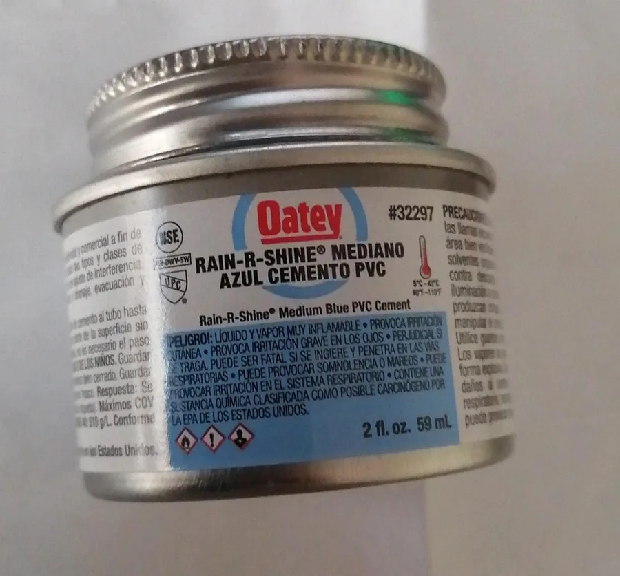 PEGAMENTO OATEY PVC 1/64 (2 ONZ) CELESTE 32297 OATEY
