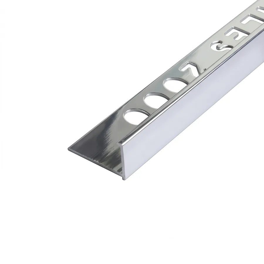 PERFIL ALUMINIO 9.5 X 2.40 MTS BRILLANTE SIN MARCA