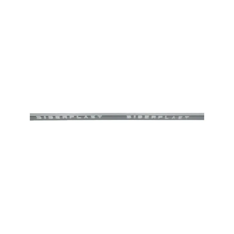 PERFIL GRIS PLATA 9.5MM SIDER PLAST