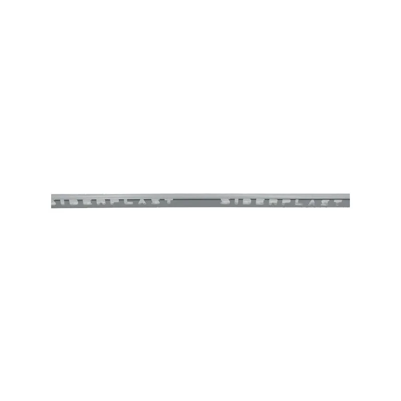 PERFIL GRIS PLATA PVC 10.5 SIDER PLAST