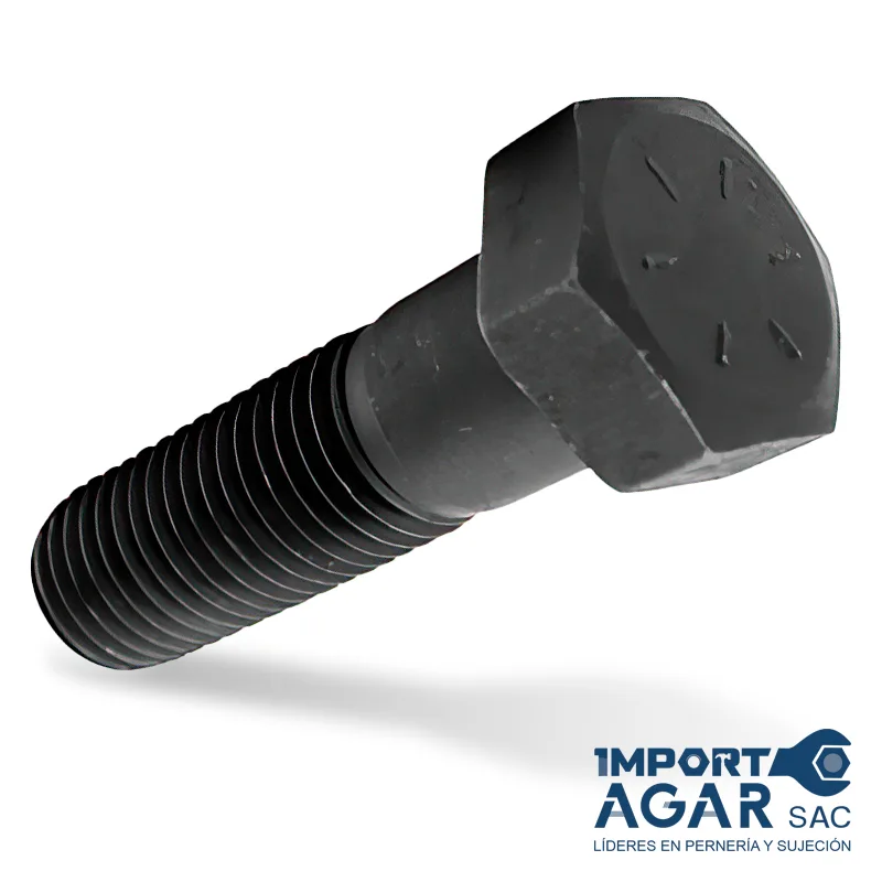 PERNO HEXAGONAL GRADO 8.8 N 12 X 2 + TUERCA HEXAGONAL G8 + ADANDELA LA CASA DEL PERNO