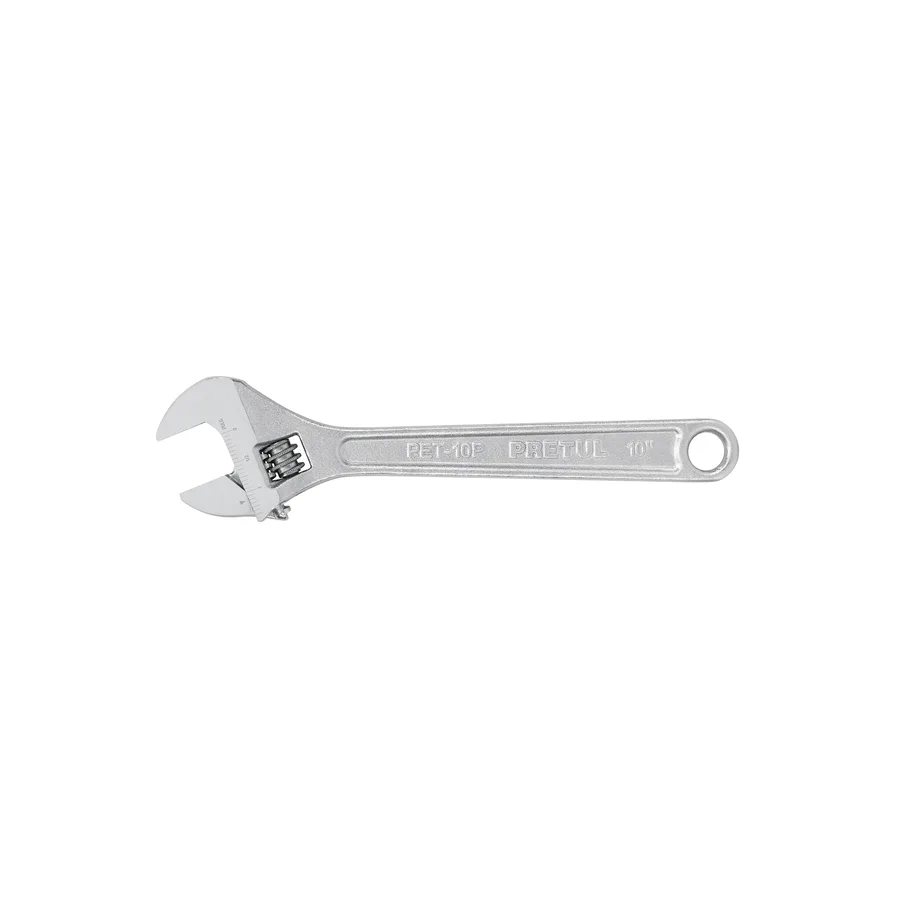 PET-10PB LLAVE FRANCESA CROMADA PICO D/ PATO 10 PRETUL"