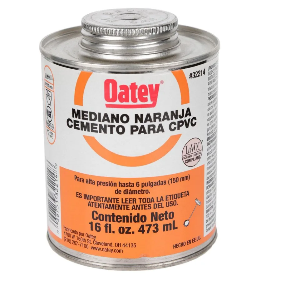 PG. MEDIANO NARANJA PVC 473 ML OATEY