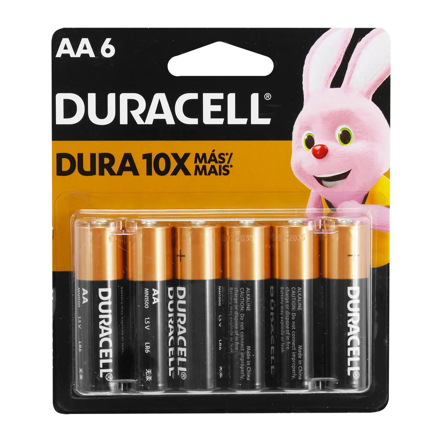 PILA AA DSP X 6 DURACELL