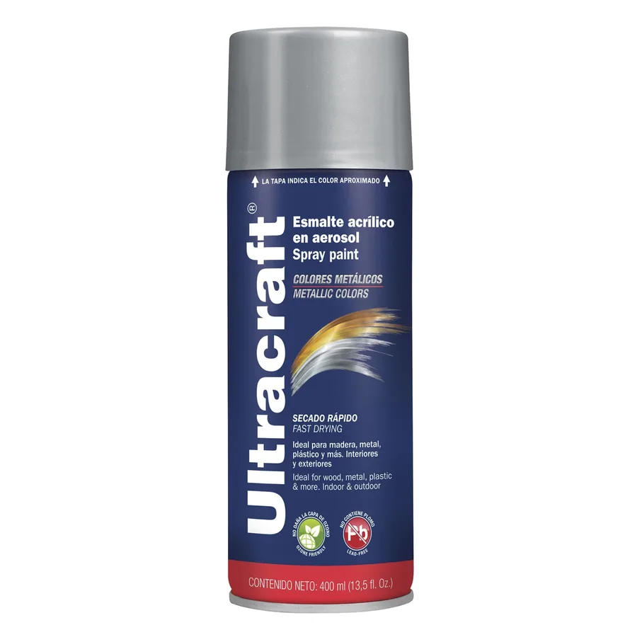 PINTURA SPRAY ALUMINIO ULTRACRAFT
