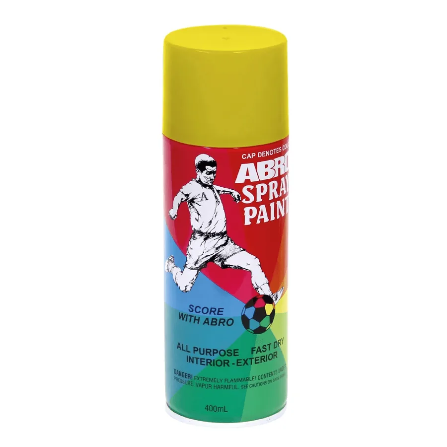 PINTURA SPRAY AMARILLO LIMON ABRO