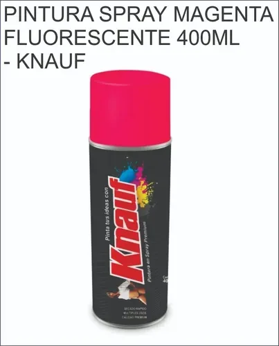 PINTURA SPRAY FLUO. MAGENTA # 1012 400ML KNAUFF KNAUF