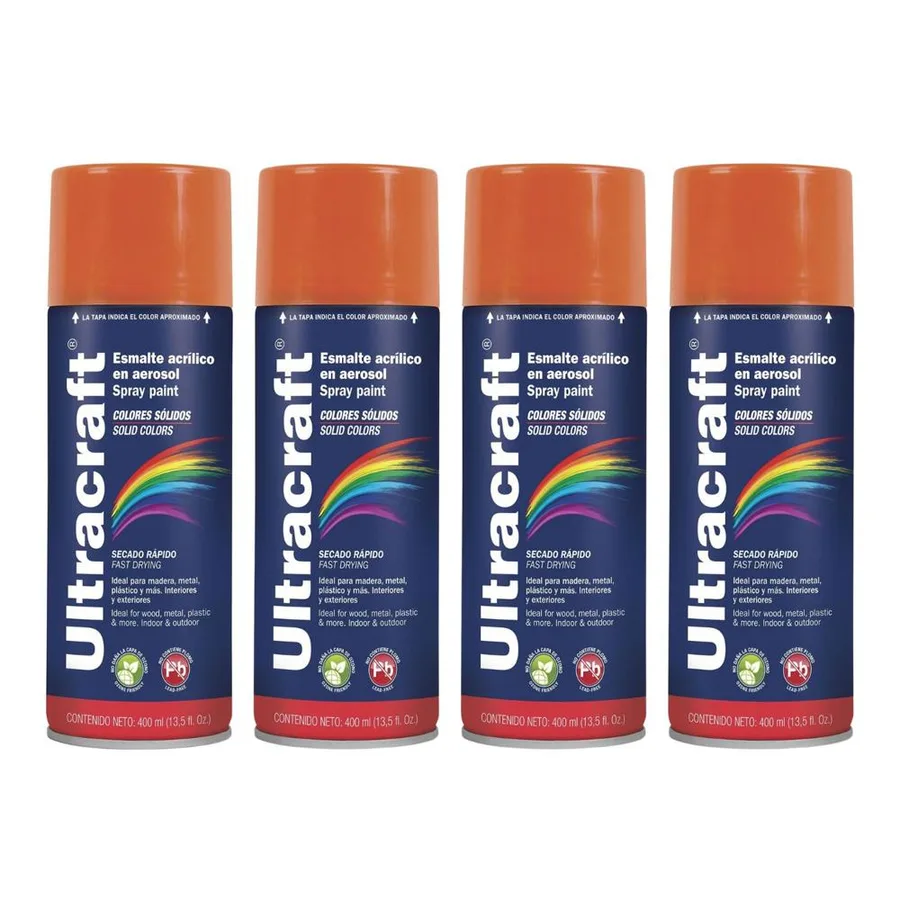 PINTURA SPRAY NARANJA ULTRACRAFT