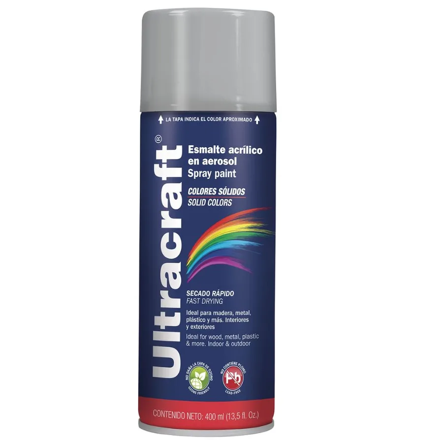 PINTURA SPRAY PLATA ULTRACRAFT