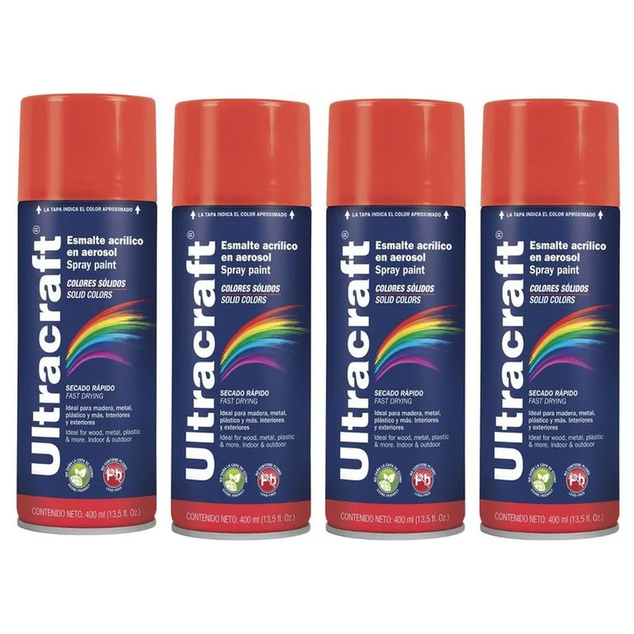 PINTURA SPRAY ROJO BRILLANTE SHARK