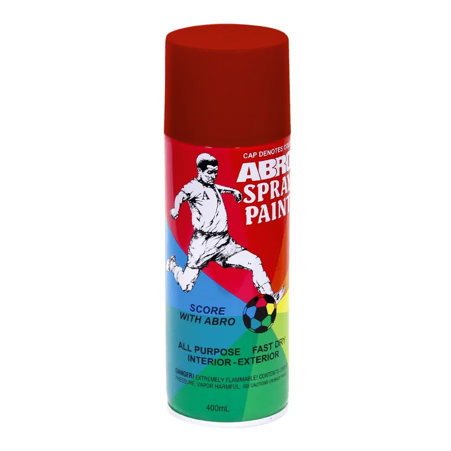 PINTURA SPRAY ROJO PURO ABRO
