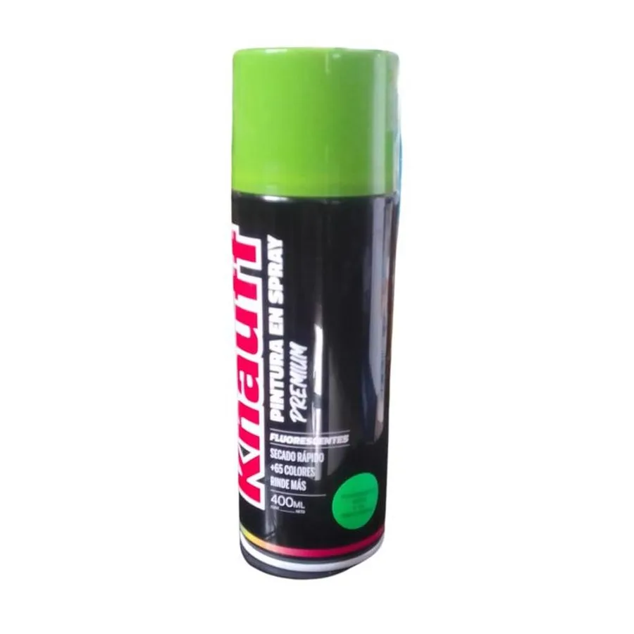PINTURA SPRAY VERDE FLUORESCENTE SHARK