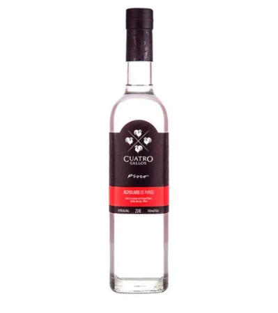 PISCO 4 GALLOS PURO ACHOLADO X700ML(CLASICO) S/M