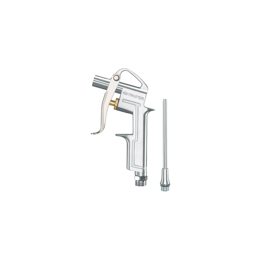 PISO-695 PISTOLA METALICA PARA SOPLETEAR CON EXTENSION DE 4 TRUPER"