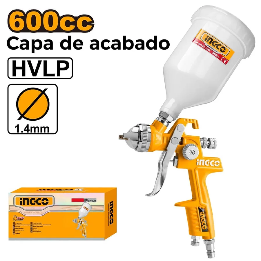 PISTOLA GRAVEDAD V/PLAS (INC-ACC) PRO C&A