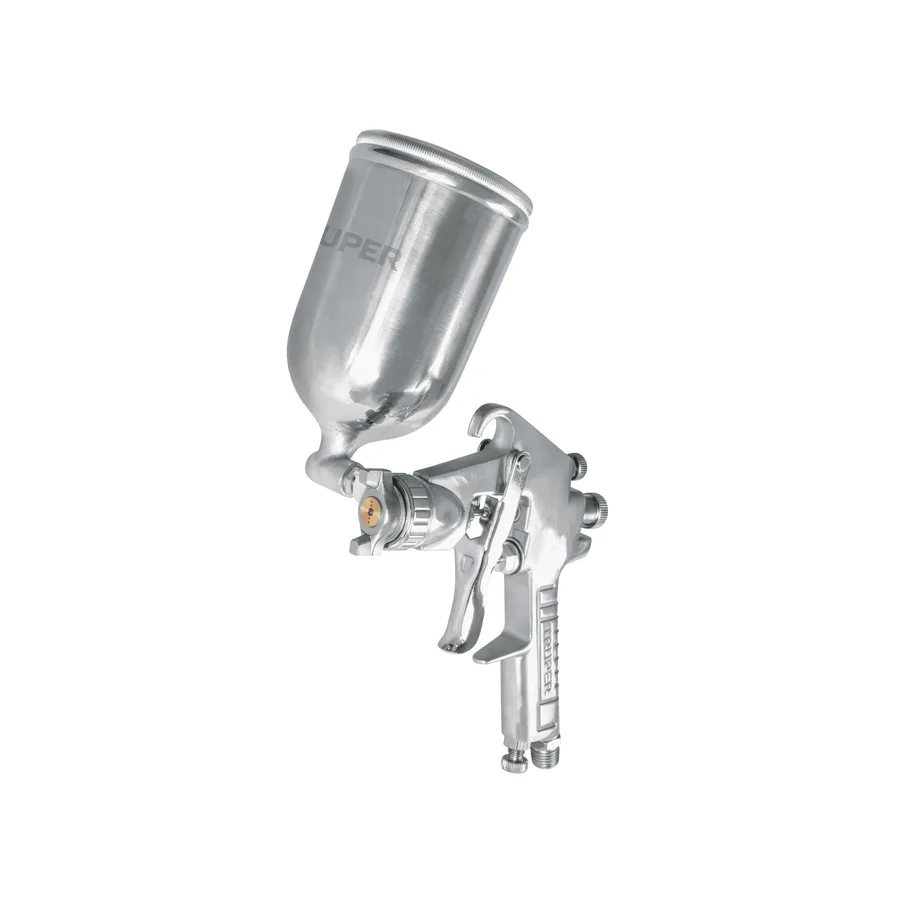 PISTOLA P/PINTAR GRAVEDAD LVMP V/ALUMINIO BOQ 1/4 TRUPER