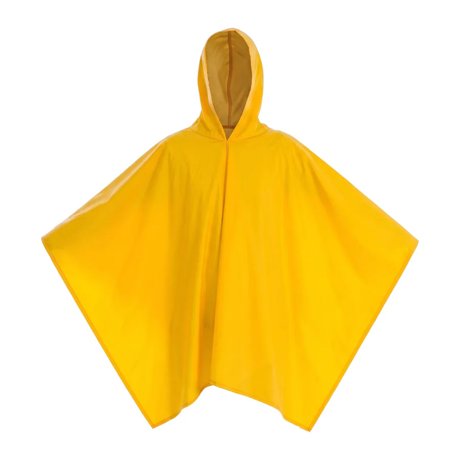 PONCHO PVC LIVIANO AMARILLO C/CAPUCHA SPRO