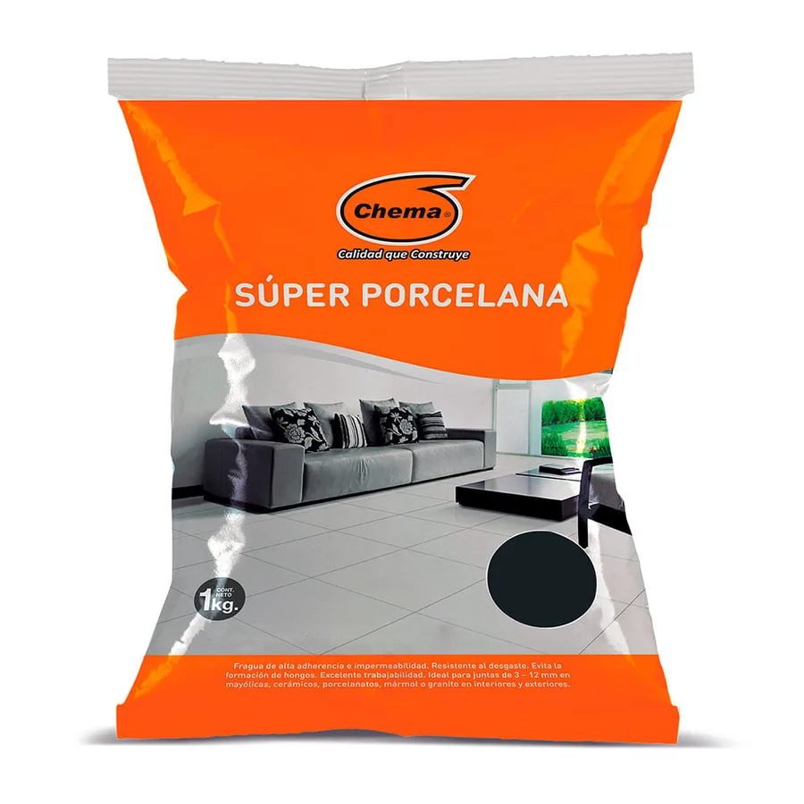 PORCELANA CHEMA NEGRA CHEMA