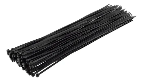PRESINTO (CINTILLO D/AMARRE/SEGURIDAD)NYLON NEGRO 100UND WUSTER