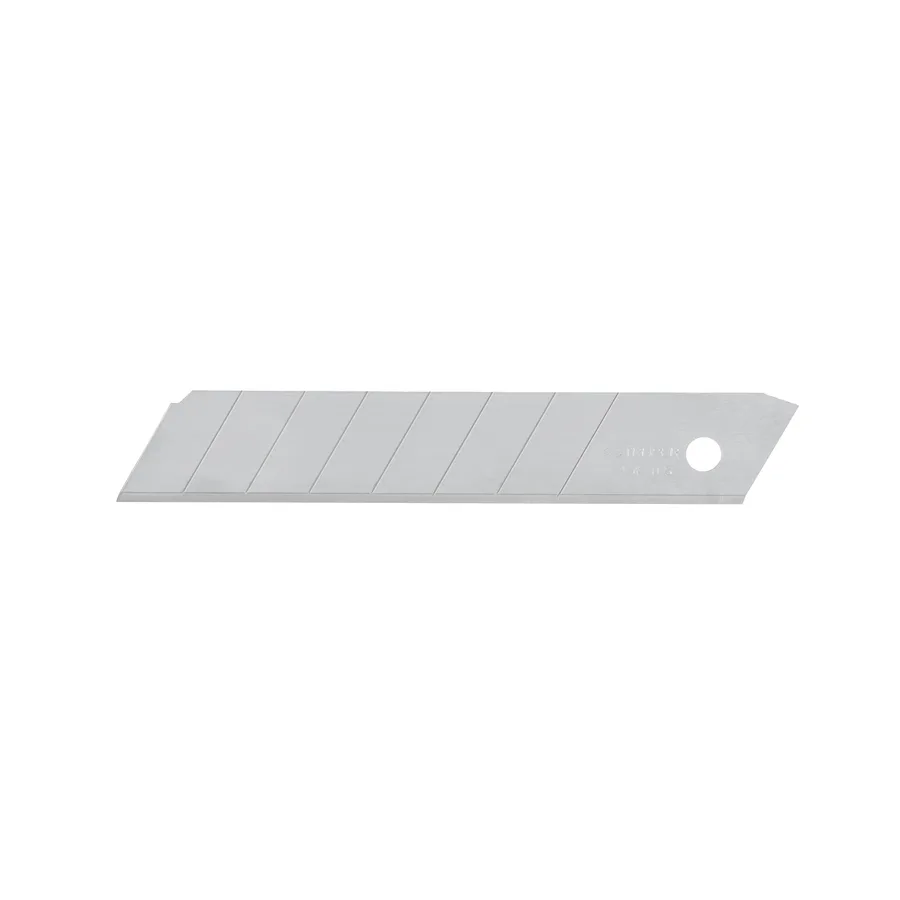 REPUESTO DE CUTTER 10 CUCHILLAS DE 18 MM TRUPER