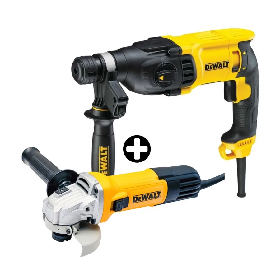 ROTOMARTILLO SDS PLUS + ESMERIL 4 STANLEY