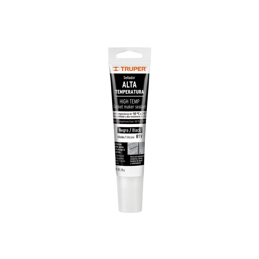 SELLADOR ALTAS TEMPERATURAS NEGRO 85GR TRUPER