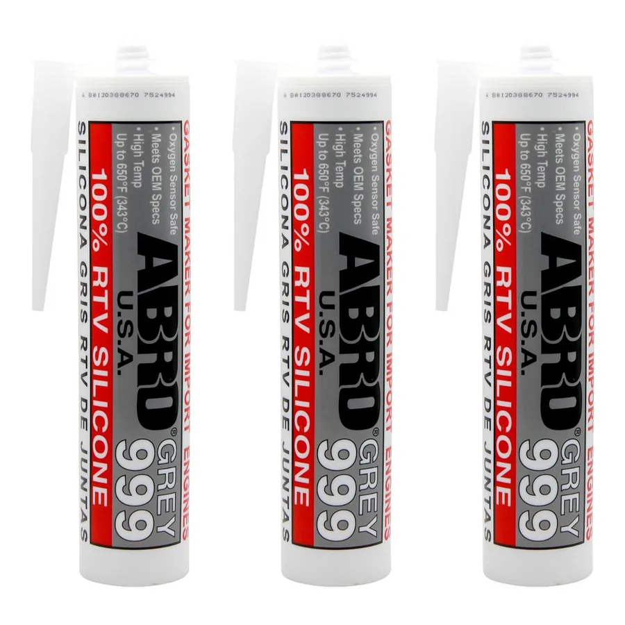SILICONA AUTOMOTRIZ GRIS 999 (USA) X 3 SIKA