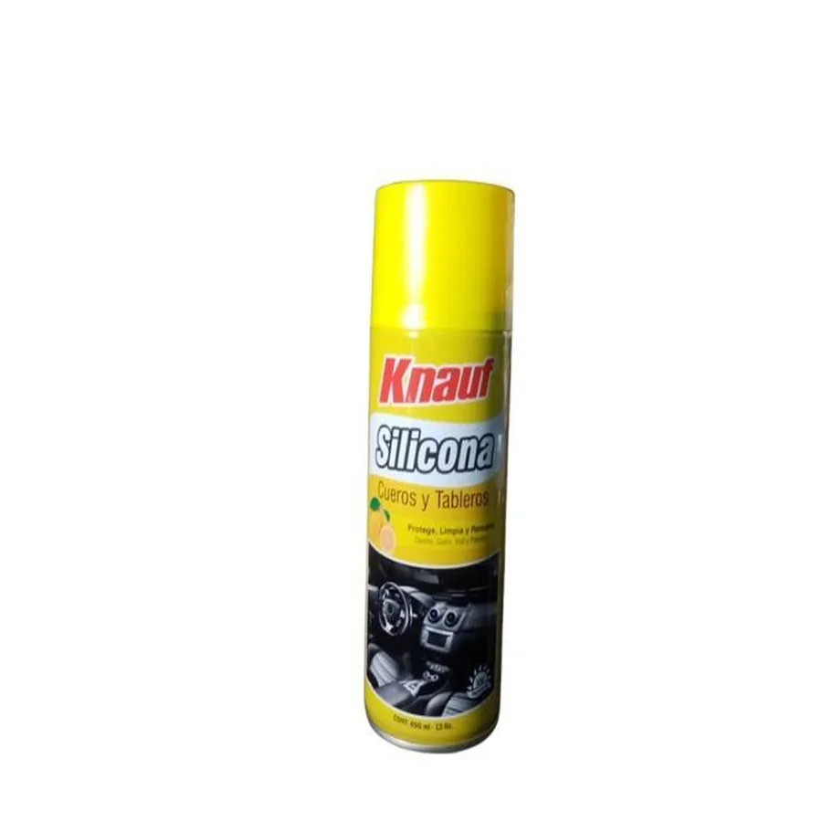 SILICONA P/ CUERO Y TABLERO A LIMON X 450 ML KNAUF
