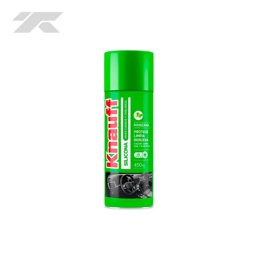 SILICONA P CUERO Y TABLERO A/ MANZANA X 450 ML KNAUF