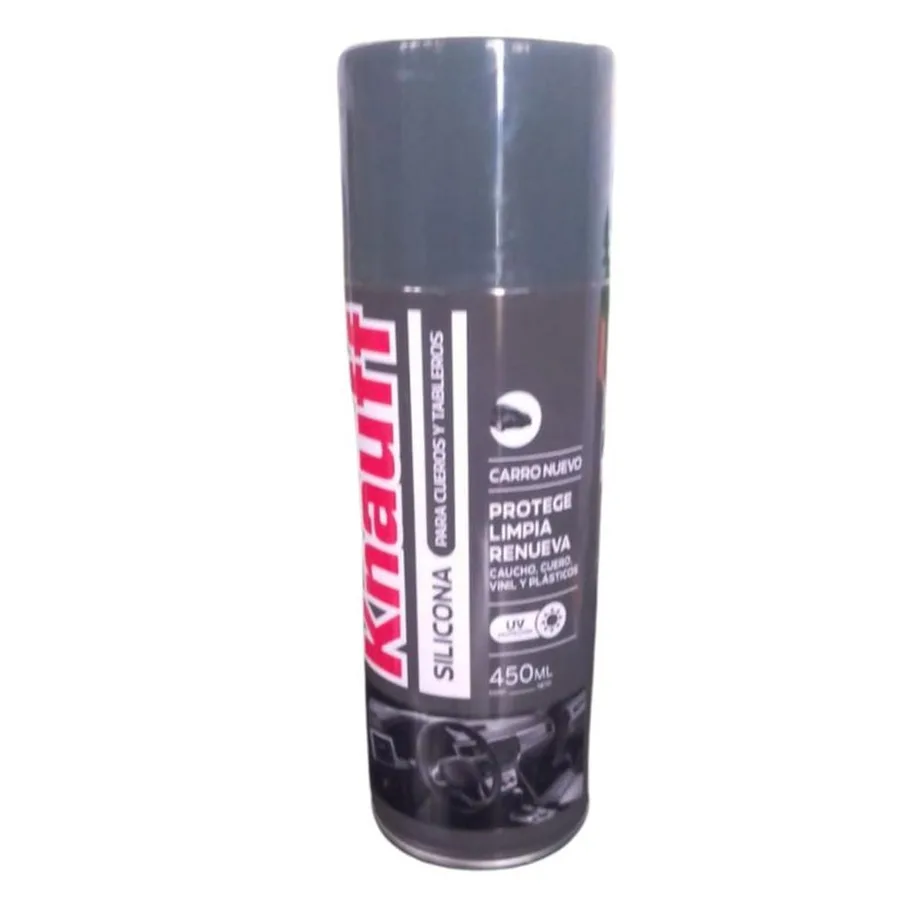 SILICONA P/CUEROS Y TABLEROS CARRO NUEVO 450ML KNAUF
