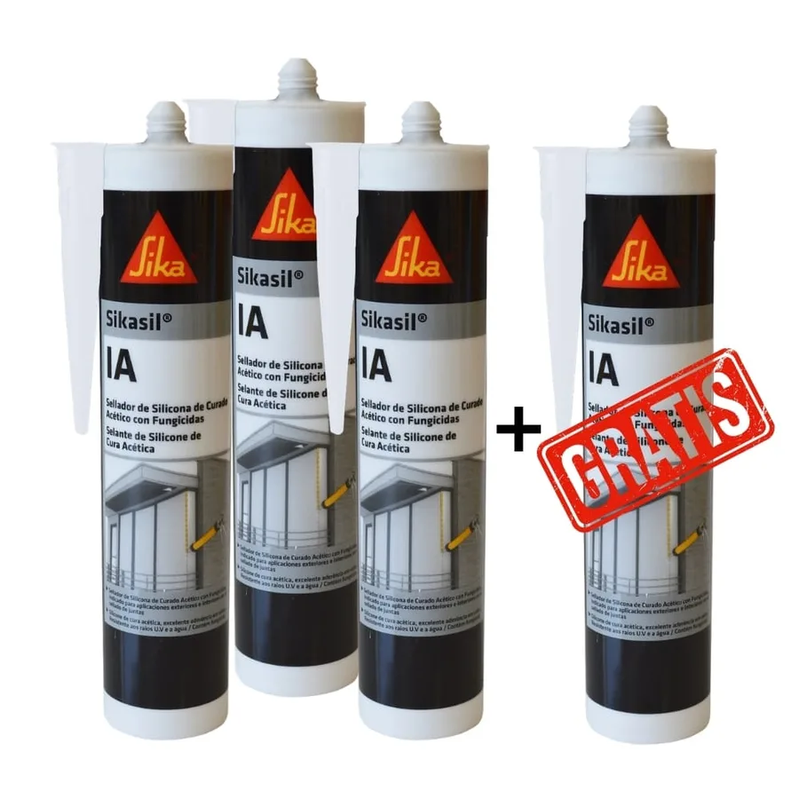 SILICONA SIKASIL IA BLANCO X 280 ML SIKA