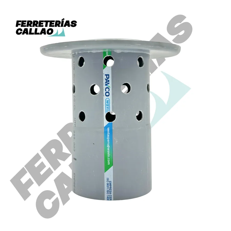 SOMBRERO DE VENTILACION PVC SAL 4 PAVCO"