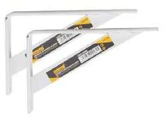 SOPORTE ESCUADRA BLANCO 250X400X30 UYUSTOOLS