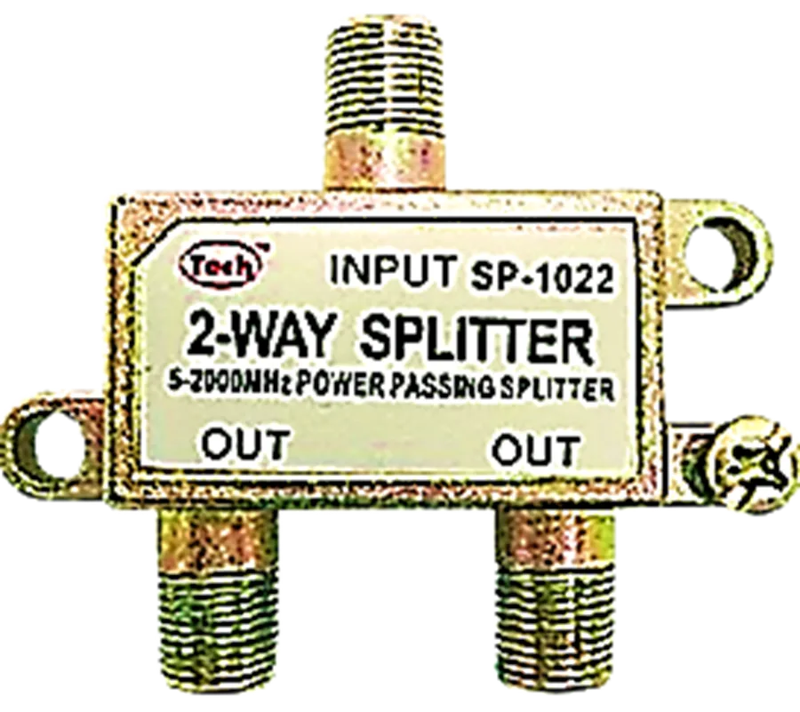 SPLITER DE 1 A 2 VIAS AMERICAN CONNEX