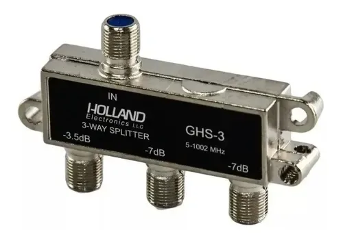 SPLITER DE 1 A 3 VIAS PESADO HOLLAND AMERICAN CONNEX