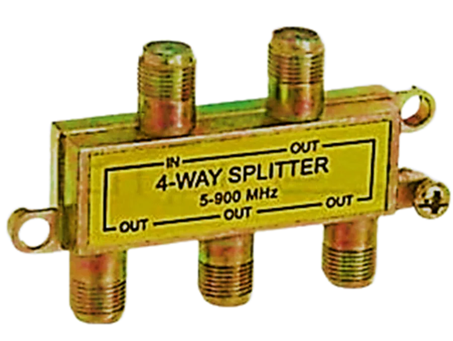 SPLITER DE 1 A 4 VIAS AMERICAN CONNEX