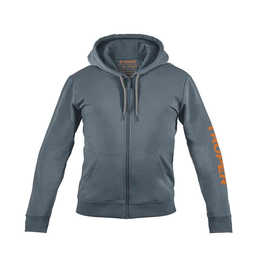 SUDADERA GRIS PARA CABALLERO TALLA CHICA TRUPER