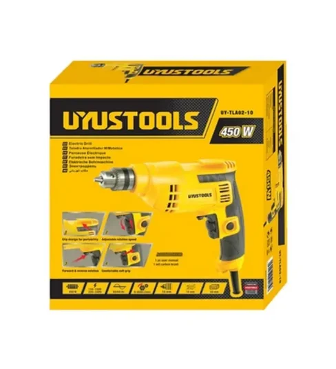 TALADRO ATORNILLADOR 10MM 450W UYUSTOOLS