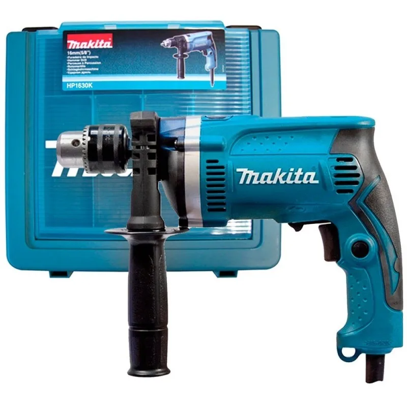 TALADRO HP1630K + BROCA D-05315 (X3) MAKITA