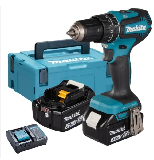 TALADRO PERCUTOR 1/2 18B/2 VEL./42-27NM/LXT/1X1.5AH MAKITA