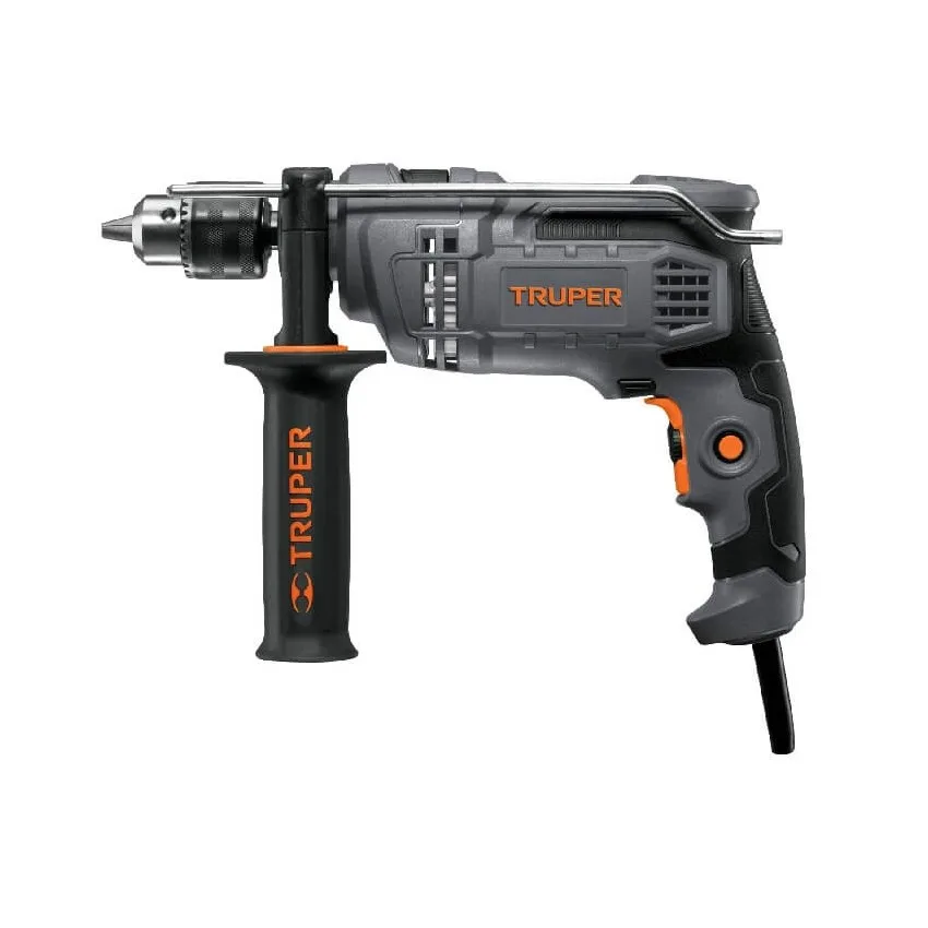 TALADRO PERCUTOR INDUSTRIAL 1/2 DE 650 W 220V TRUPER"