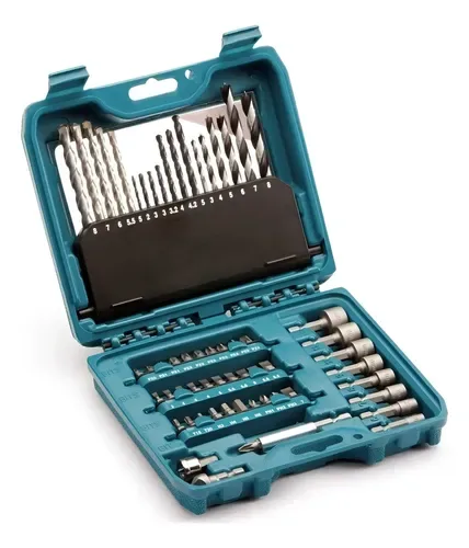 TALADRO PERCUTOR + SET DE BROCAS (P-90358 ) MAKITA